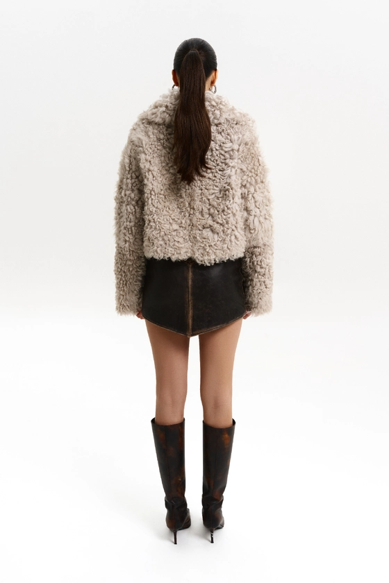 Дублянка-шуба кроп 