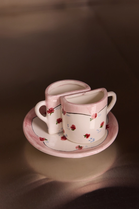 Набір чашок з блюдцем TETE A TETE 