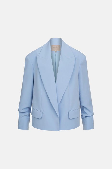 Жакет котоновий зі збіркою на рукаві