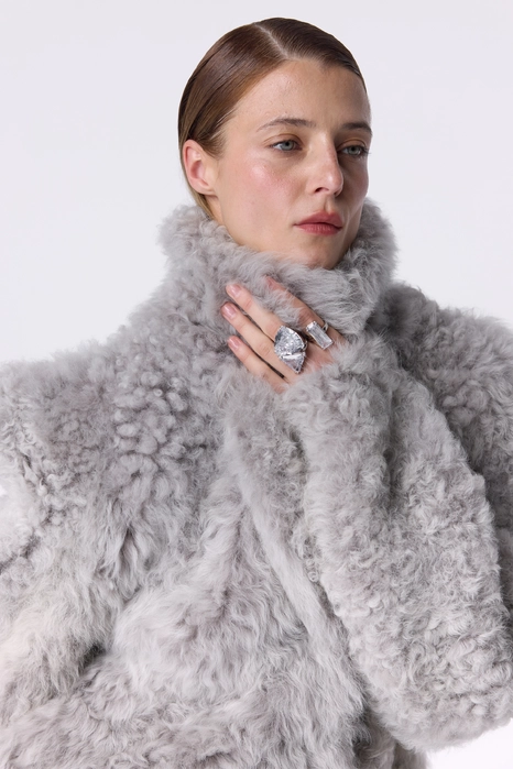 Hush sheepskin coat