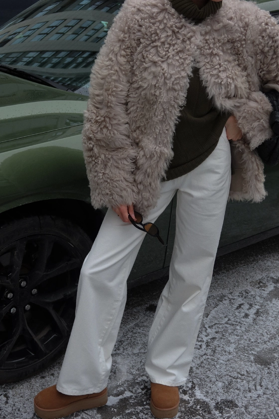 Дублянка-шуба середньої довжини 