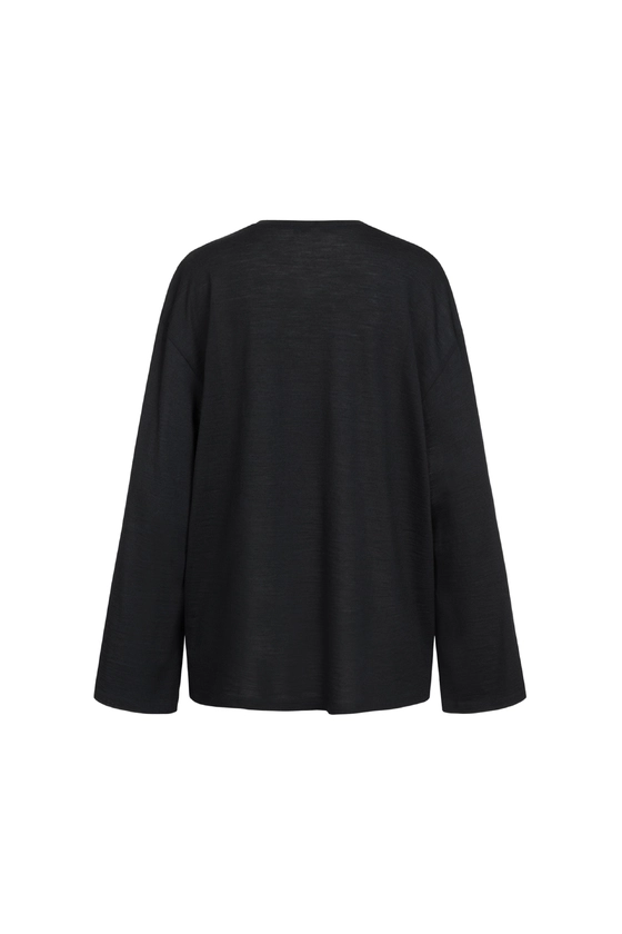 Лонгслів оверсайз напівпрозорий 