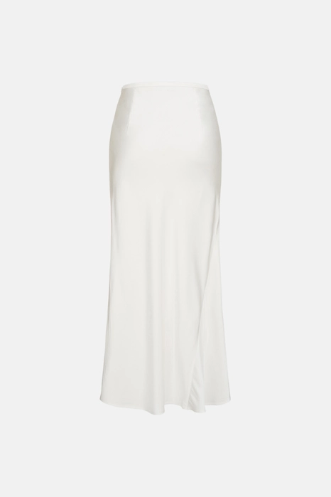 Спідниця атласна міді