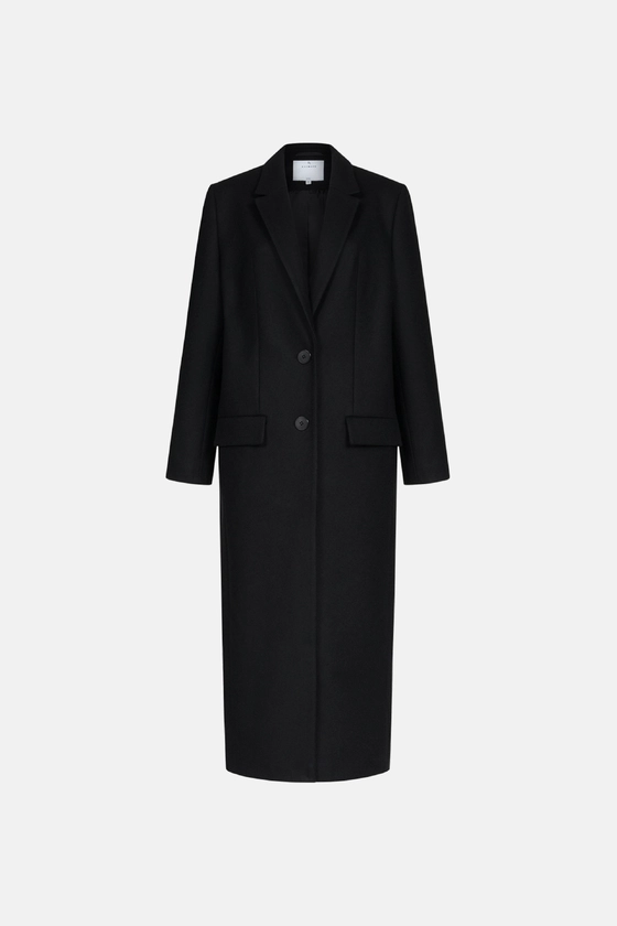 Пальто прямого крою 