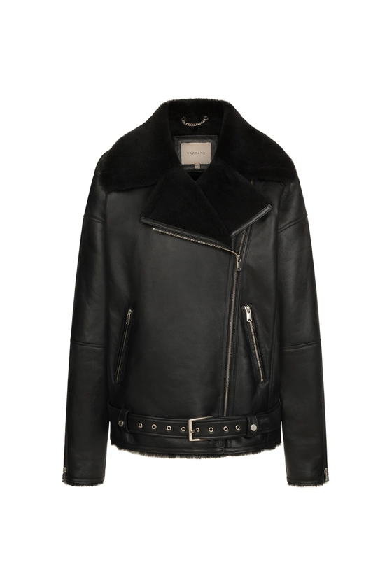 Дублянка оверсайз з ременем 