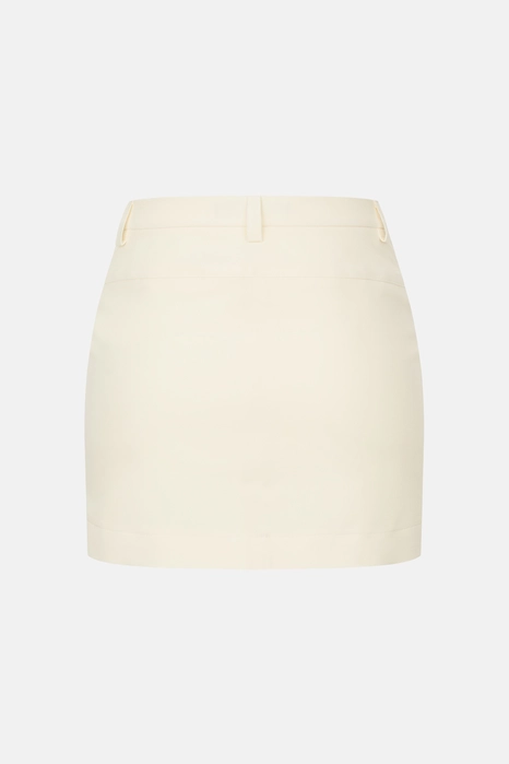 Спідниця котонова міні з середньою посадкою