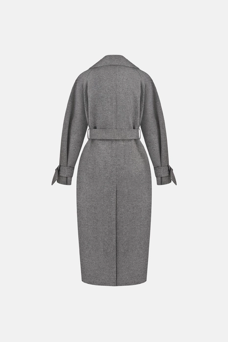 Пальто максі зі спущеним рукавом