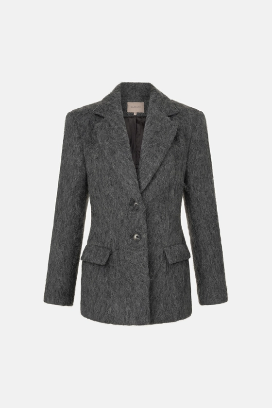 Пальто-жакет Fuzzy Alpaca 