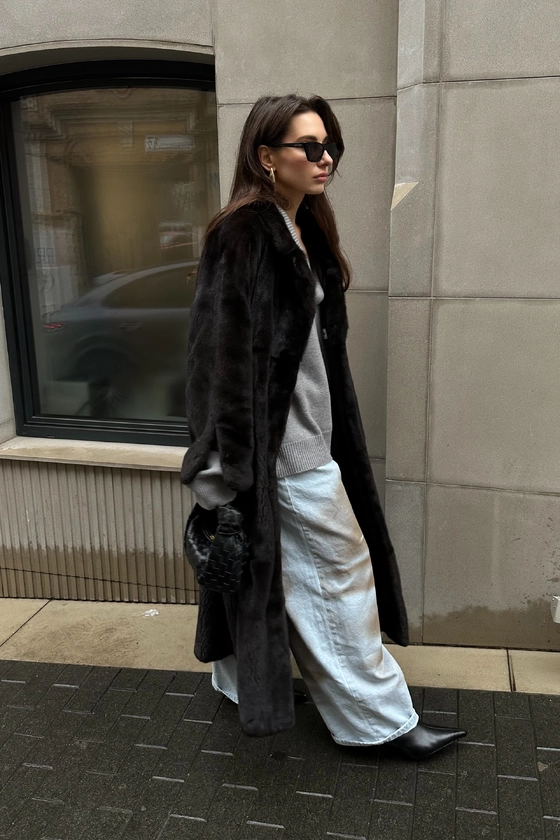 Вінтажна норкова шуба 