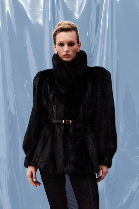 Vintage mink coat BlackGlama