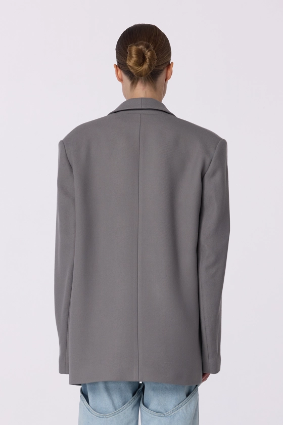 Oversized coat-jacket - photo 4