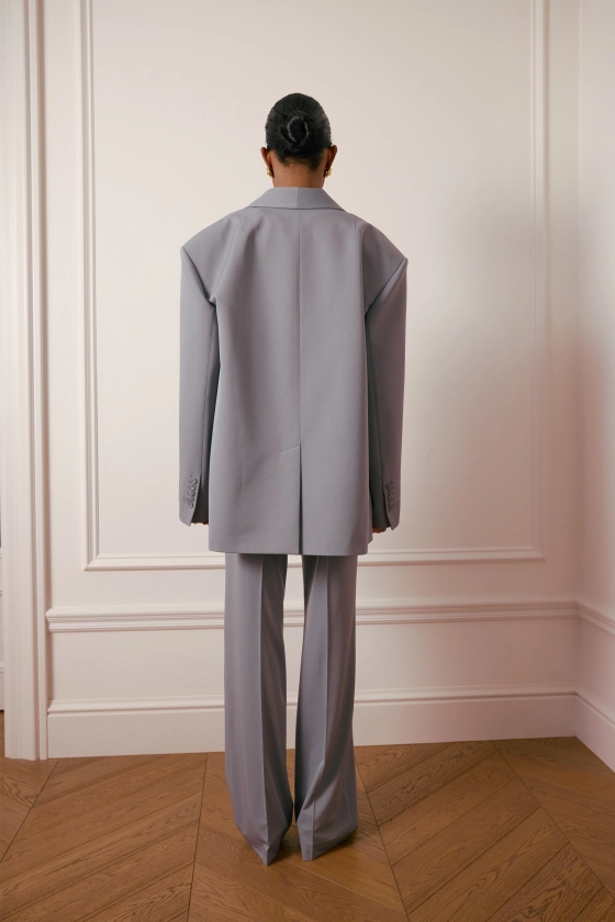 Slick tailored cotton pants - photo 4