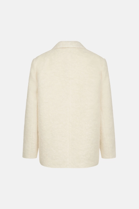Oversized alpaca coat-jacket
