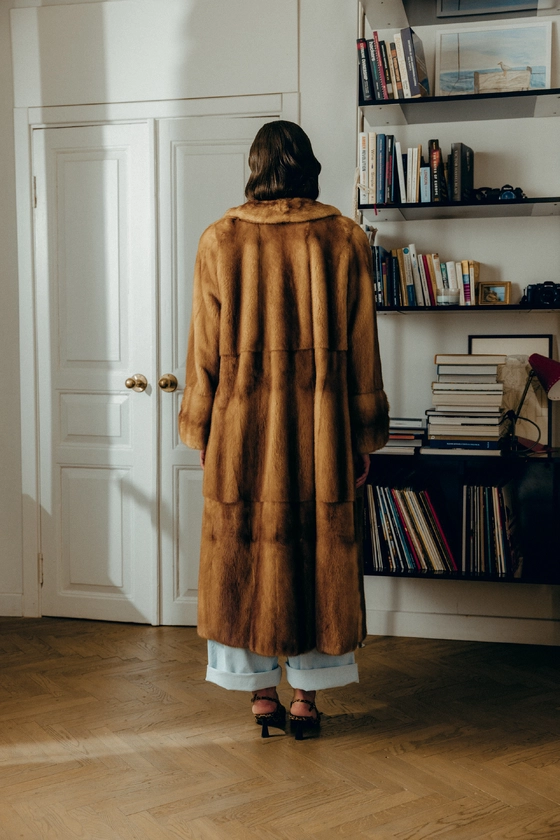 Вінтажна норкова шуба Nafa Mink 