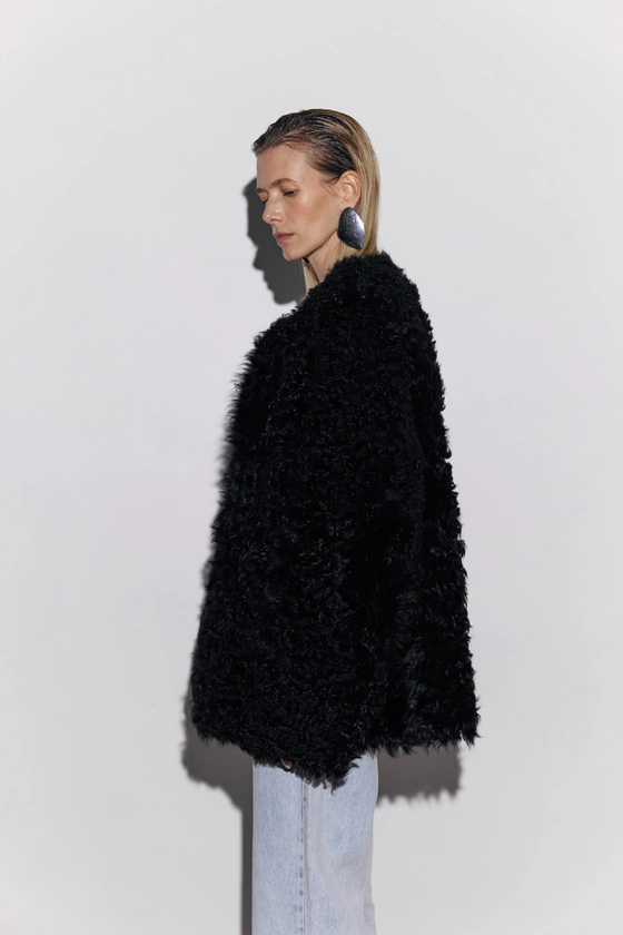 Дублянка-шуба середньої довжини 