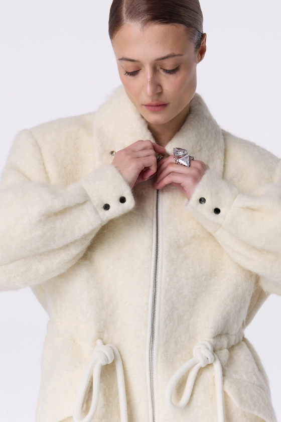 Mackintosh alpaca parka coat - photo 5