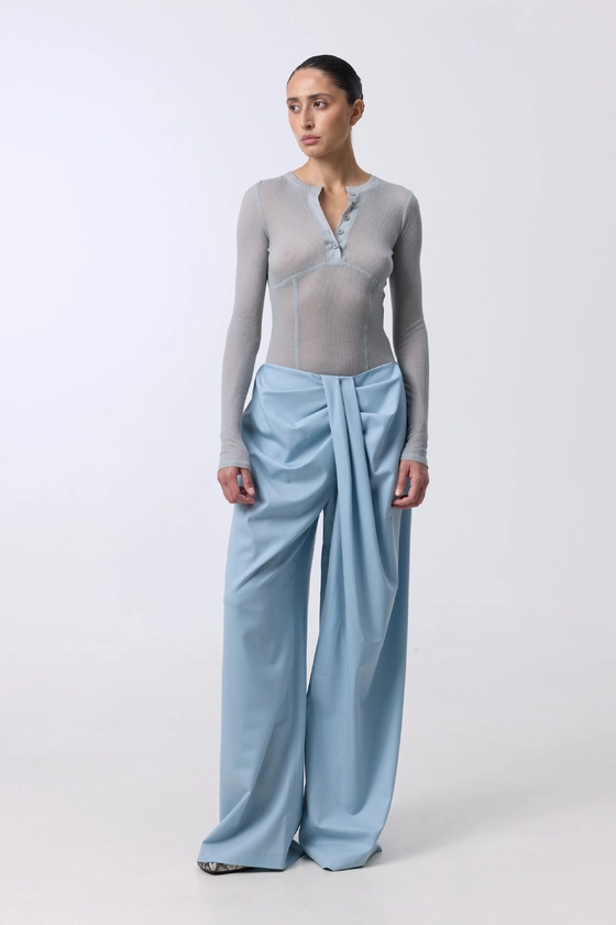 Cascade woolen trousers 