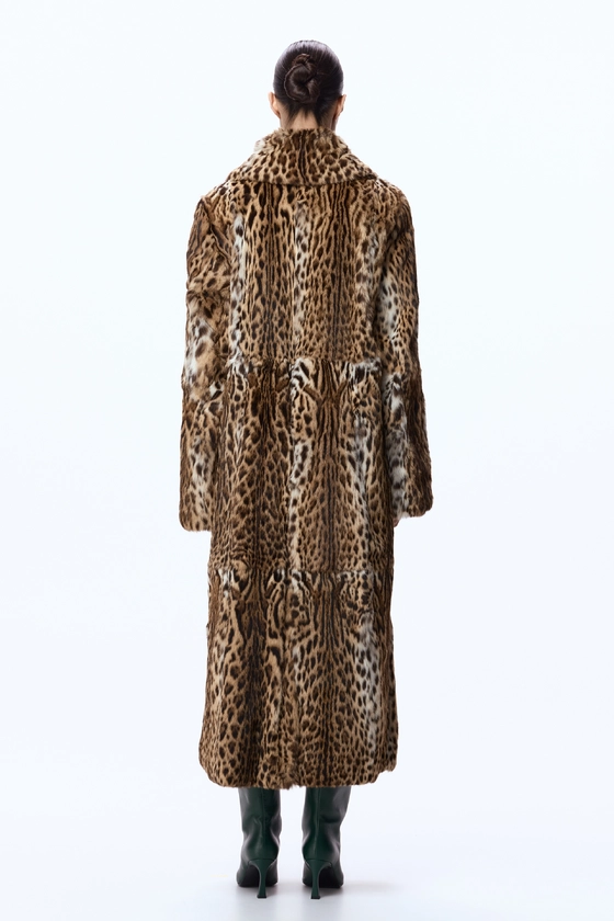 Вінтажна оцелотова шуба 