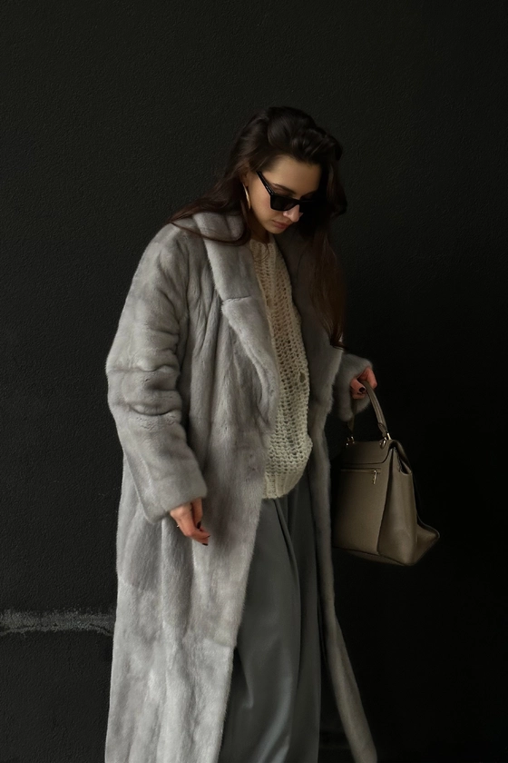 Вінтажна норкова шуба 