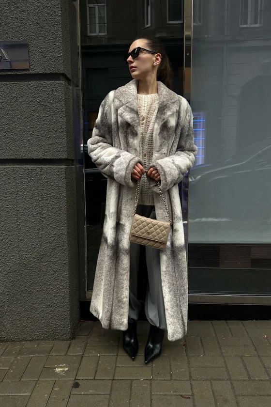 Вінтажна норкова шуба 