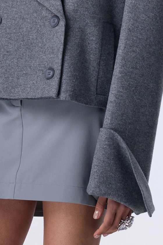 Gliding coat-jacket - photo 8