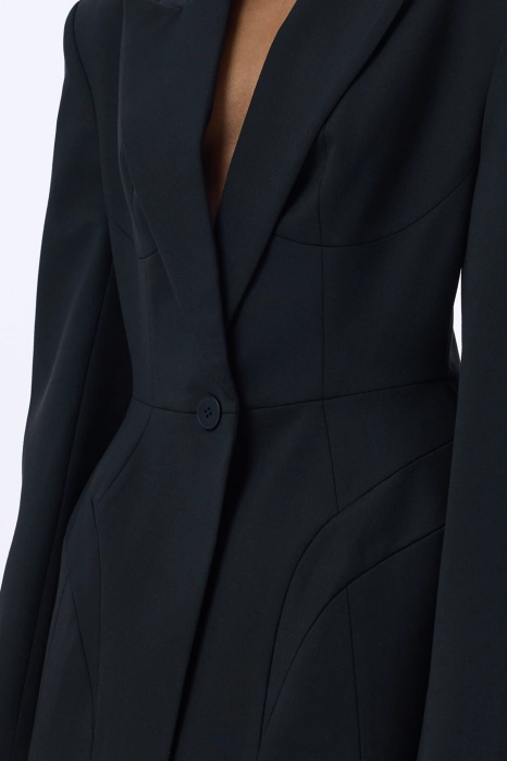 Noir wool blazer