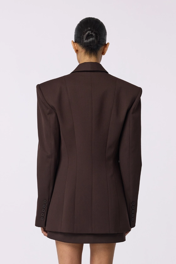 Жакет вовняний однобортний, приталений 