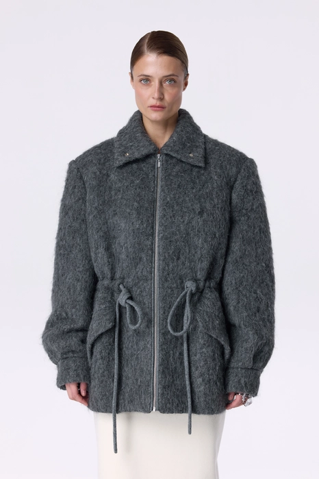 Mackintosh alpaca parka coat