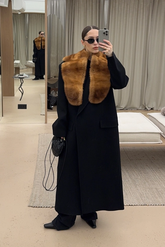 Комір Vintage Mink fur - фото 4