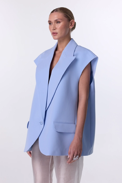 Жилет котоновий оверсайз