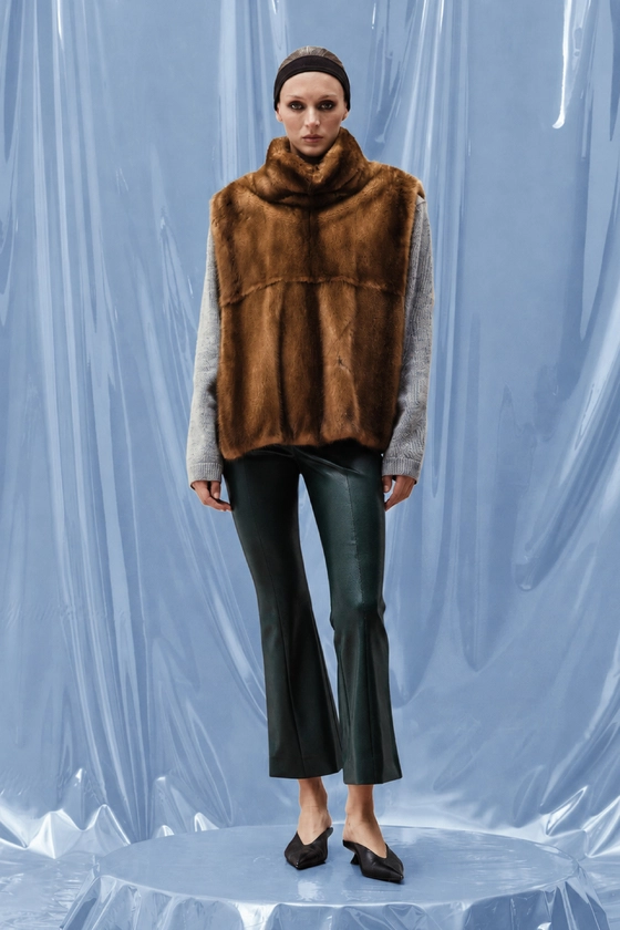 Vintage Mink Dickey - photo 1