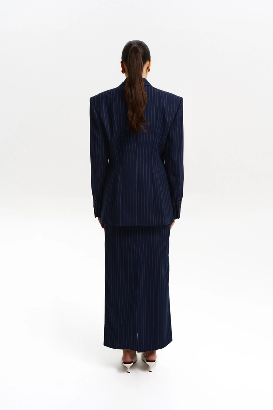 Жакет вовняний однобортний, приталений 