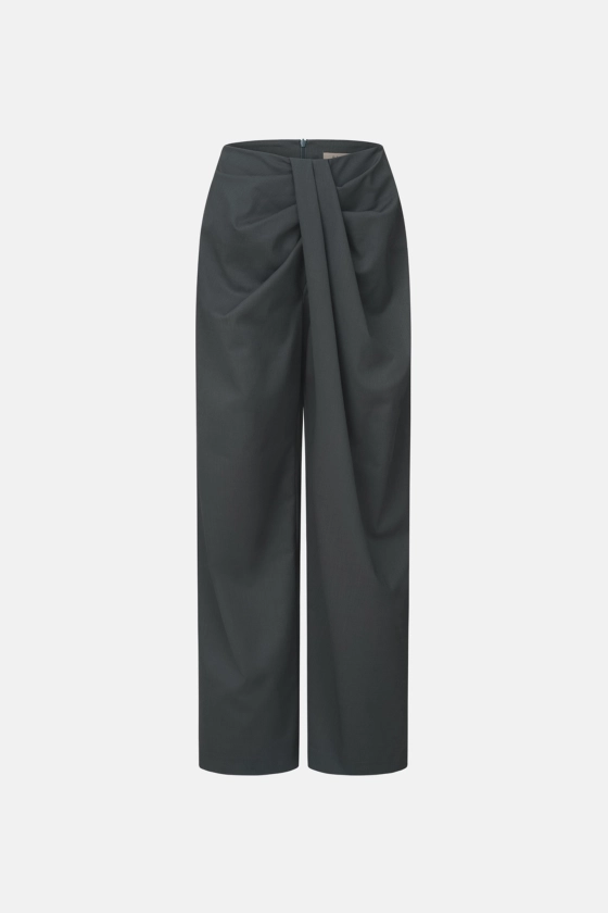 Cascade woolen trousers 