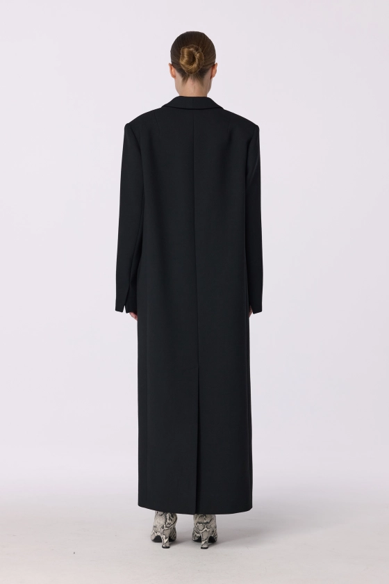 Пальто прямого крою 