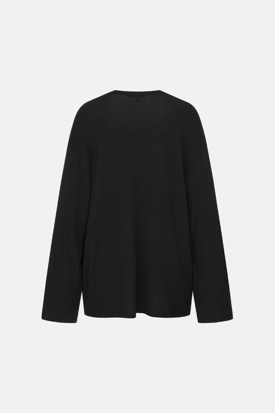 Лонгслів оверсайз напівпрозорий 