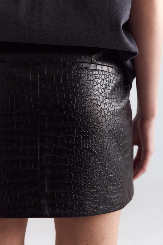 Спідниця міні з середньою посадкою 