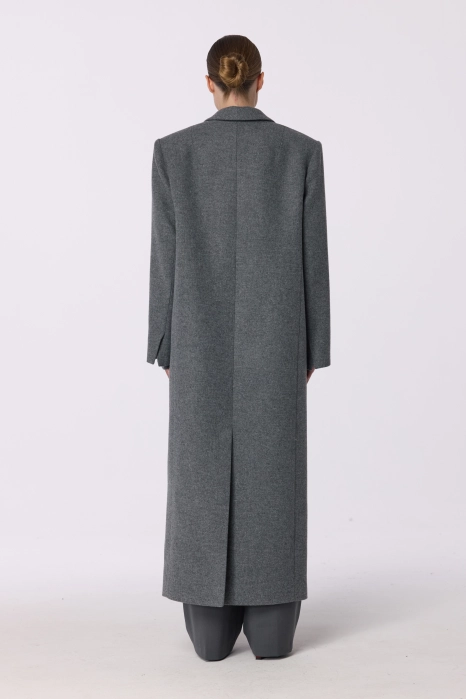 Straight cut coat