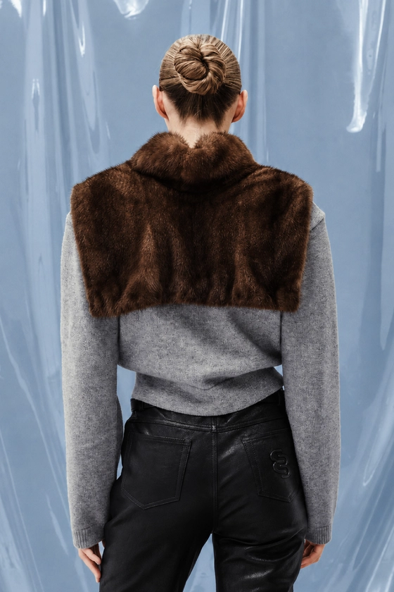 Vintage Mink Dickey - photo 2