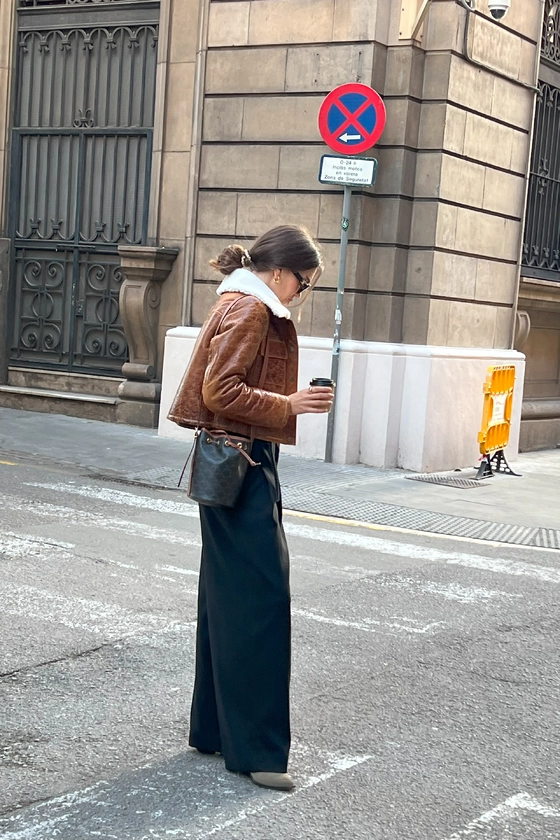 Дублянка-кроп з накладними карманами 