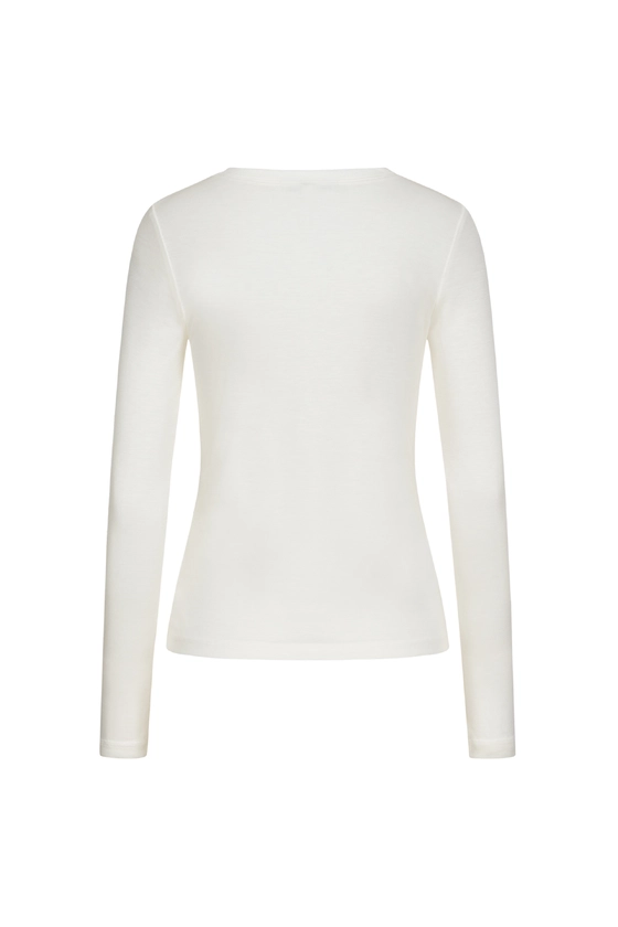 Лонгслів приталений напівпрозорий 