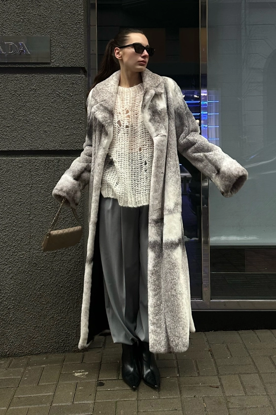 Вінтажна норкова шуба 