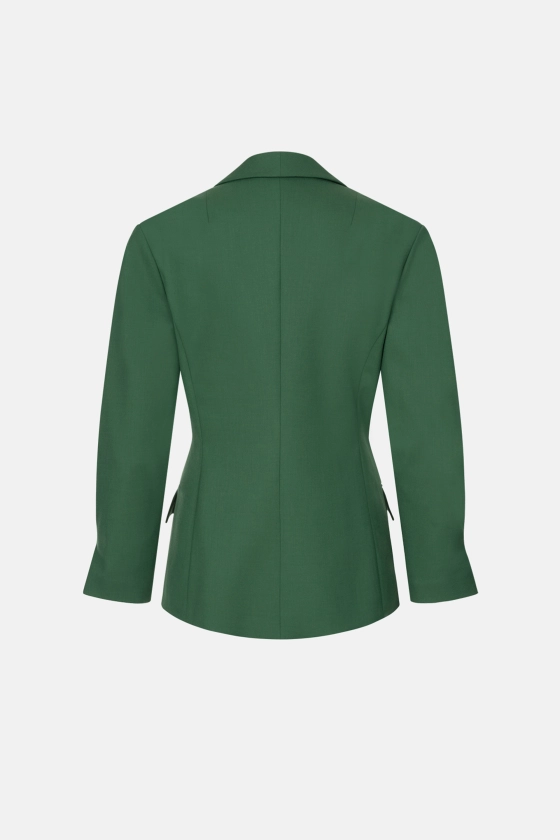 Жакет вовняний приталений 