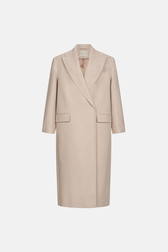 Oversized straight-cut coat - photo 1