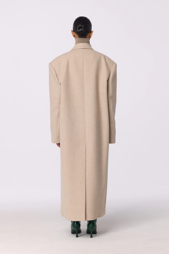 Oversized straight-cut coat - photo 6