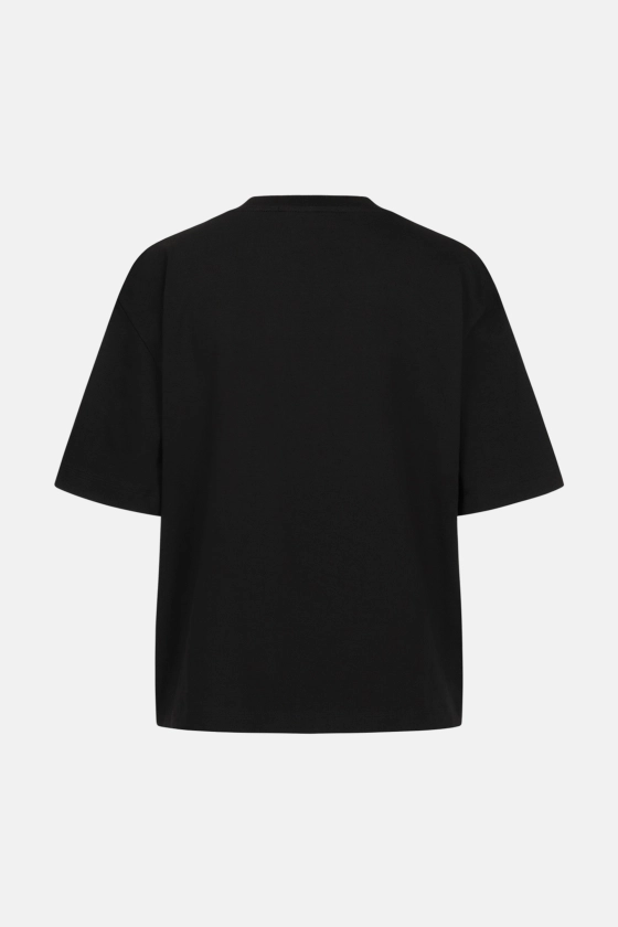 Oversized cropped T-shirt - photo 2