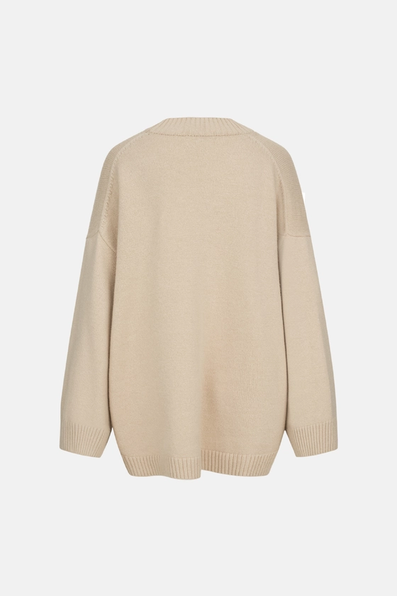 Светр подовжений оверсайз 