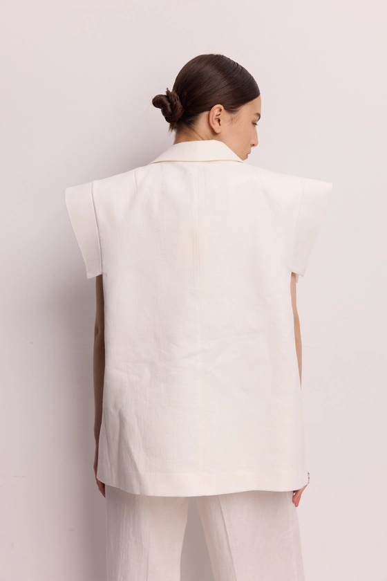 Жилет лляний Vivid 