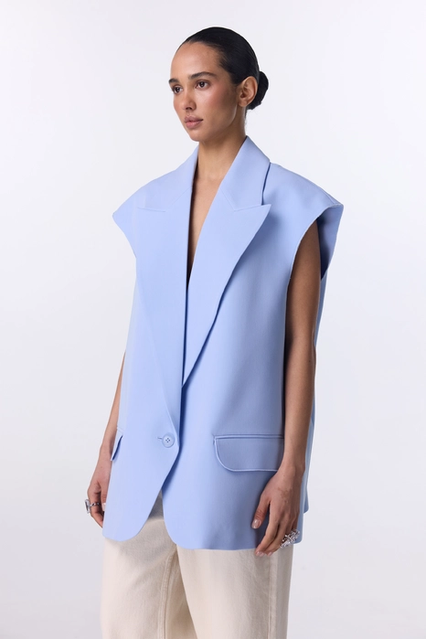 Жилет котоновий оверсайз