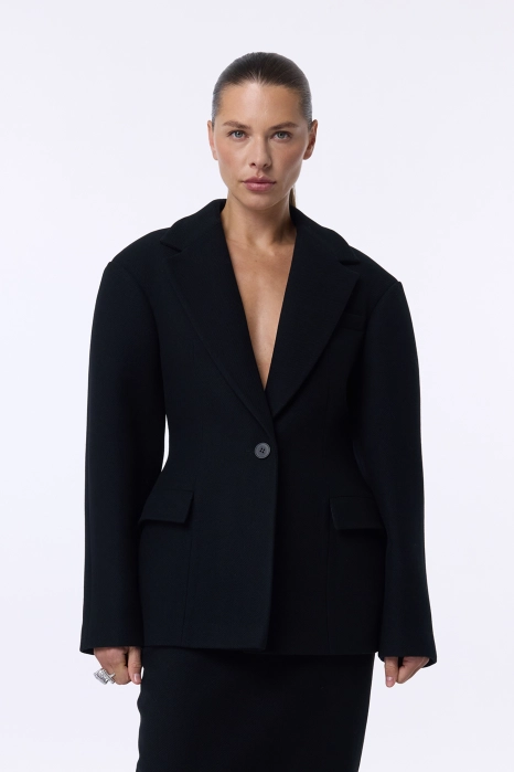 Hourglass coat-jacket