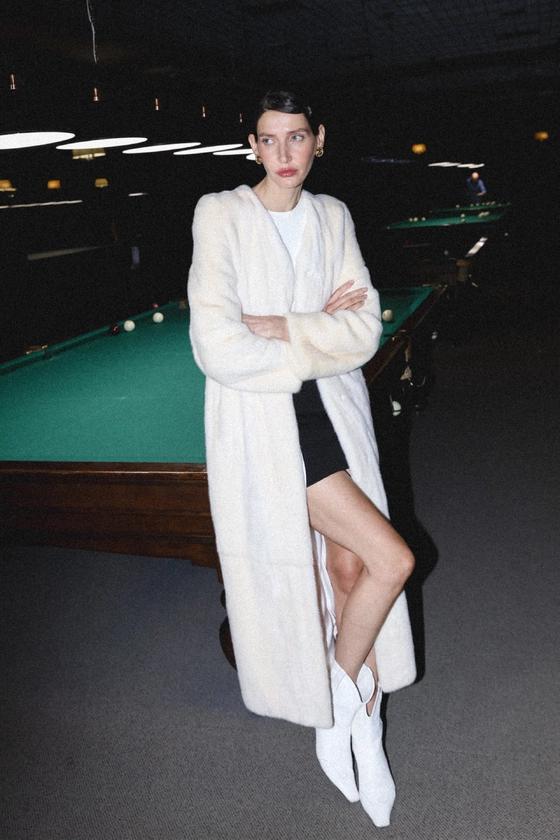 Вінтажна норкова шуба 